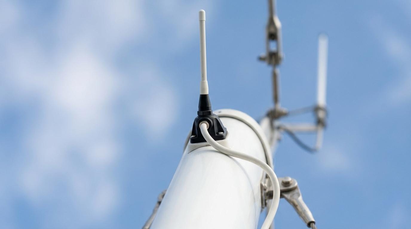 AIS-antenne og splitter: Dedikeret antenne eller VHF-splitter på båd?