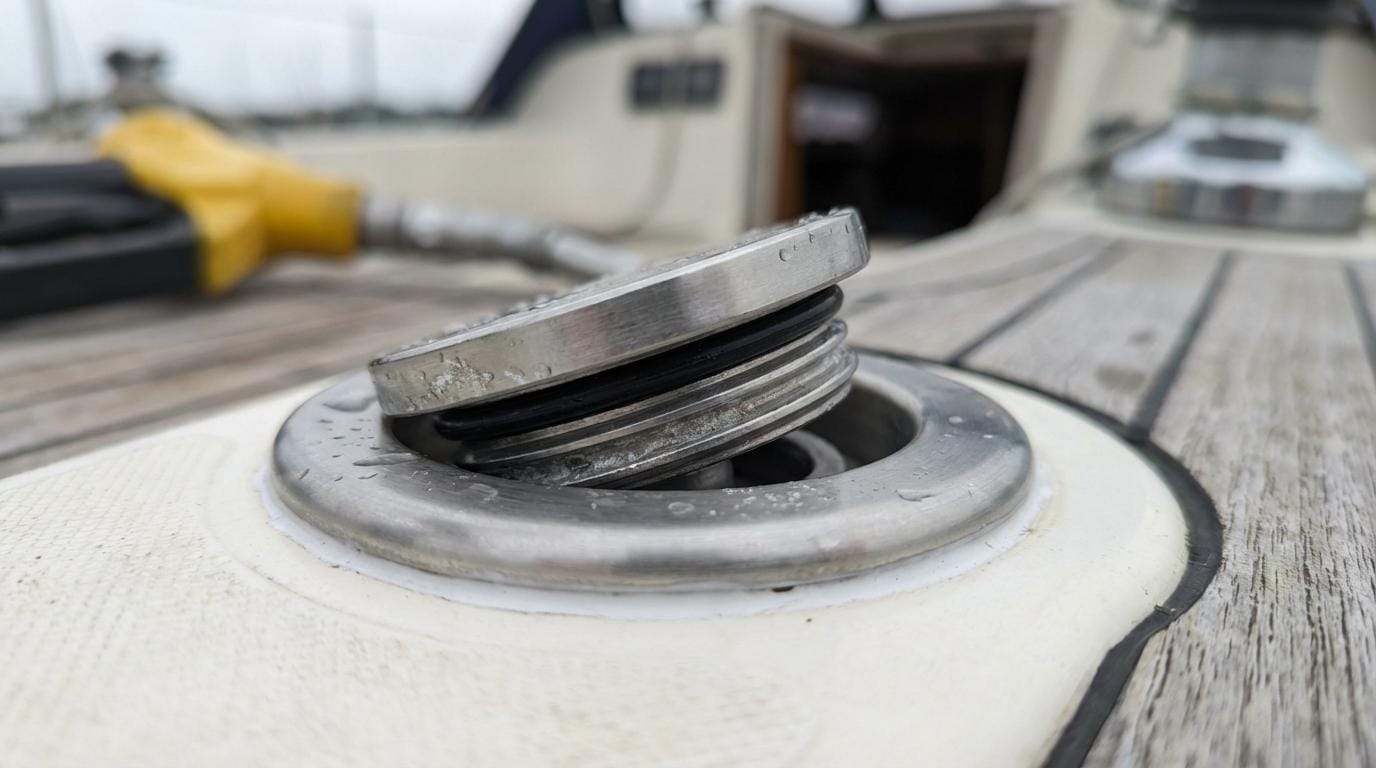 Tankfittings til båd: dæksgennemføringer, påfyldning, udluftning og slanger til brændstof/vand/septik