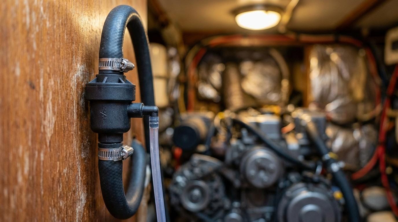 Anti-hævertventil til båd (VETUS): valg, montage og fejlfinding