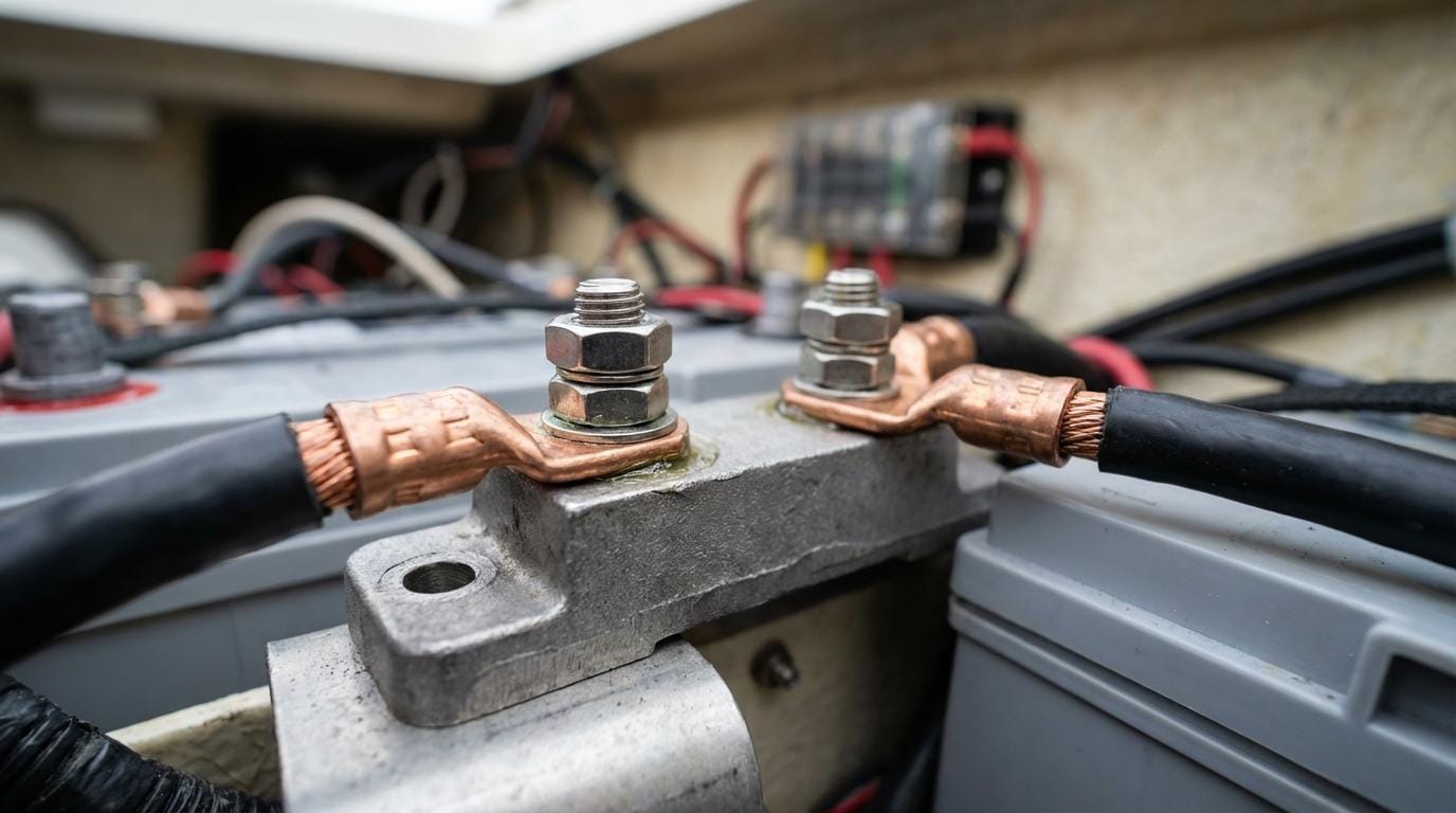 Batteriovervågning med shunt i båden: Sådan måler du forbrug, opladning og SOC korrekt