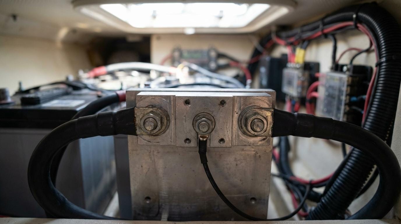 vetus-batteriovervaagning-shunt VETUS batteriovervågning og shunts (NMEA 2000/WiFi): Få styr på strømmen ombord