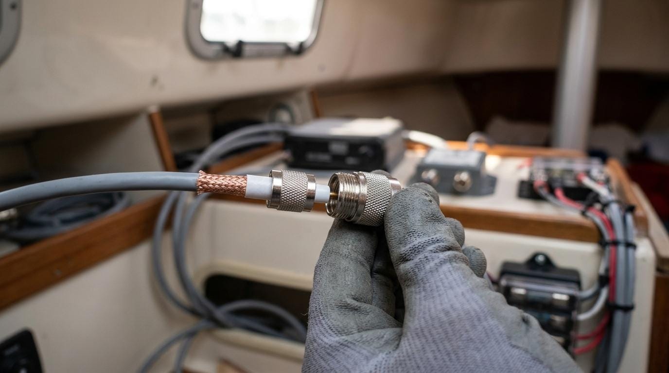 AIS transponder til båd (Class B): valg af model, antenne, splitter og installation