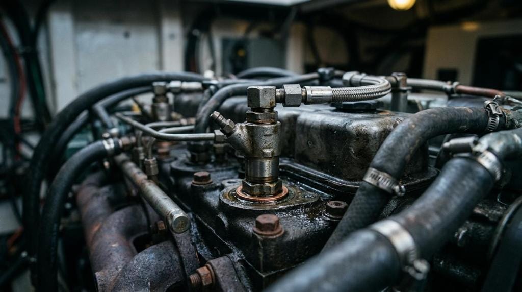 7 tegn på defekt injektor i bådmotor